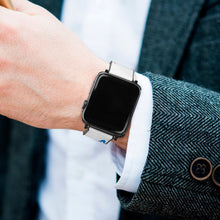 Charger l&#39;image dans la galerie, Bracelet de Montre Apple Watch en cuir personnalisé impression avec photo logo
