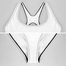 Charger l&#39;image dans la galerie, Nouvelle 2024 maillot de bain une pièce pour femmes SDS2011 personnalisée avec prénom motif texte (conception multi-images)
