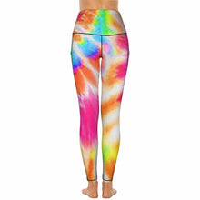 Charger l&#39;image dans la galerie, Pantalons longs de yoga / Legging de sport pour femme CE003 personnalisé avec logo photo (impression complète d&#39;une image)
