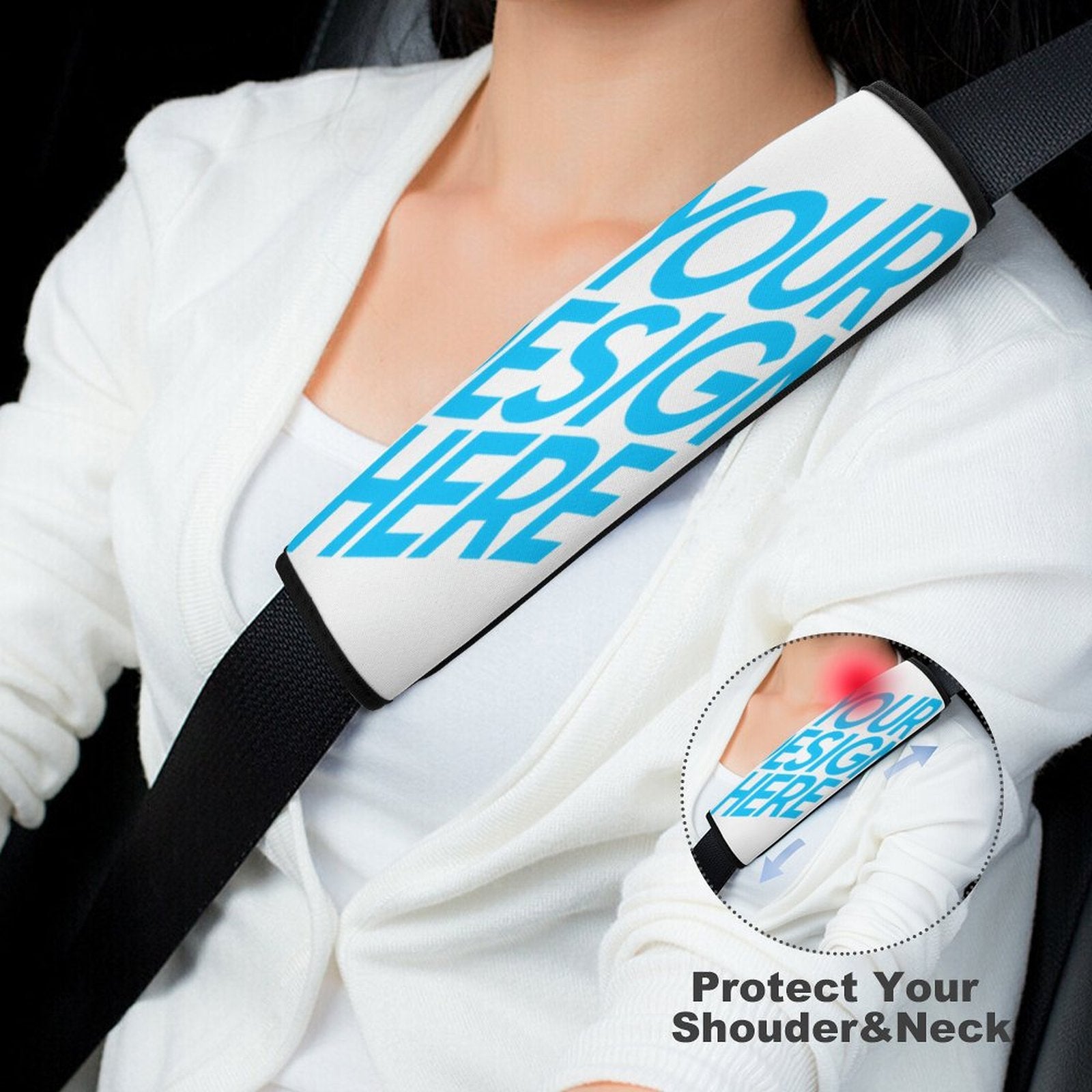 Personnaliser son protège ceinture de sécurité – Le point créa'tiph