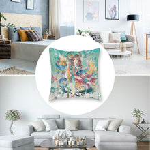 Charger l&#39;image dans la galerie, Taies d&#39;oreiller / Housses de coussin en toile (impression recto) personnalisée avec photo motif logo texte
